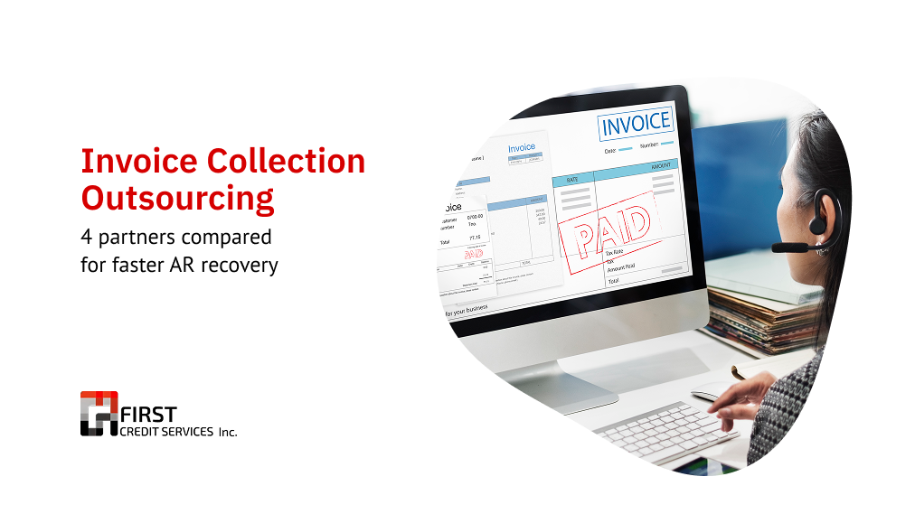 Invoice collection outsourcing: 4 partners compared to faster AR recovery