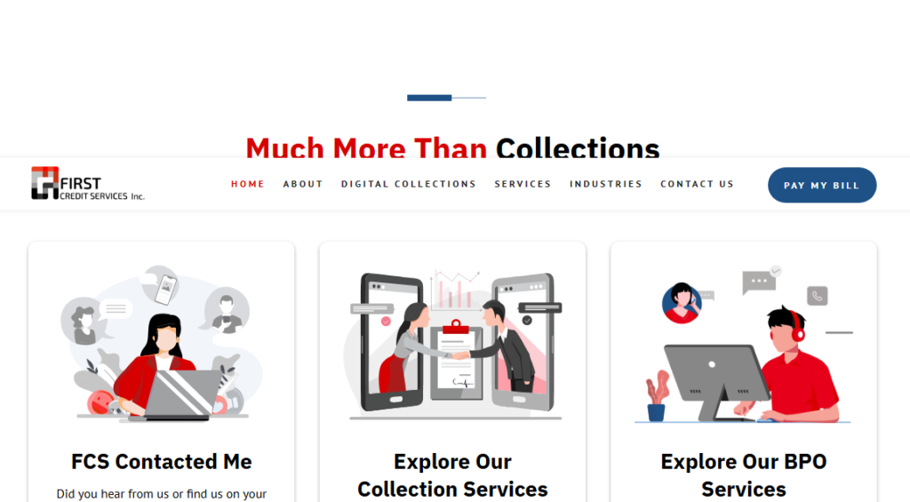 Hospital collections services